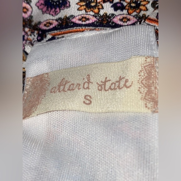 Altar’d State Wome Floral Halter Maxi Dress S Boho Prairie Feminine Dainty NEW - Picture 3 of 10